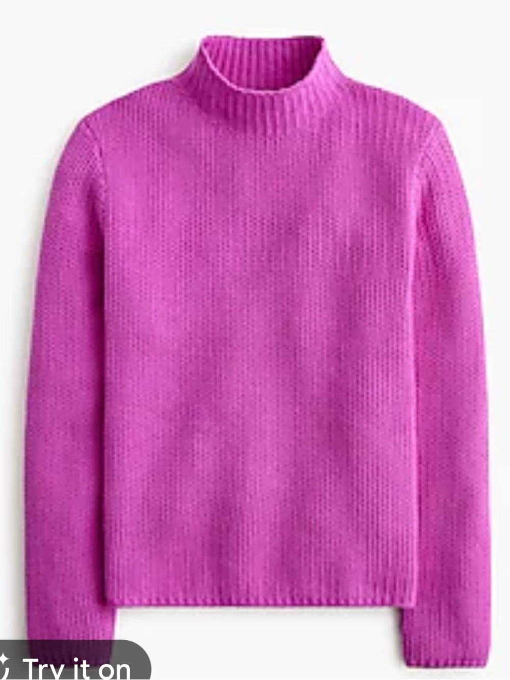 J Crew women’s Mock Neck Sweater